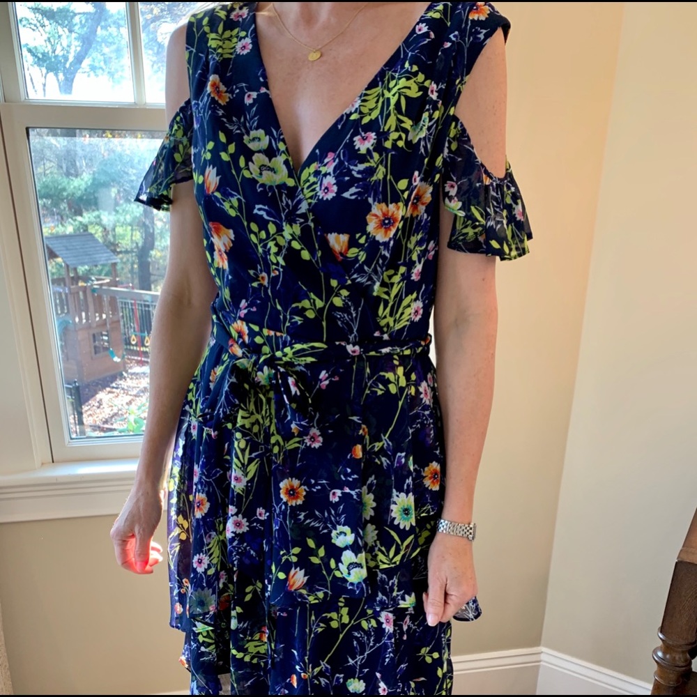 Tahari floral dress